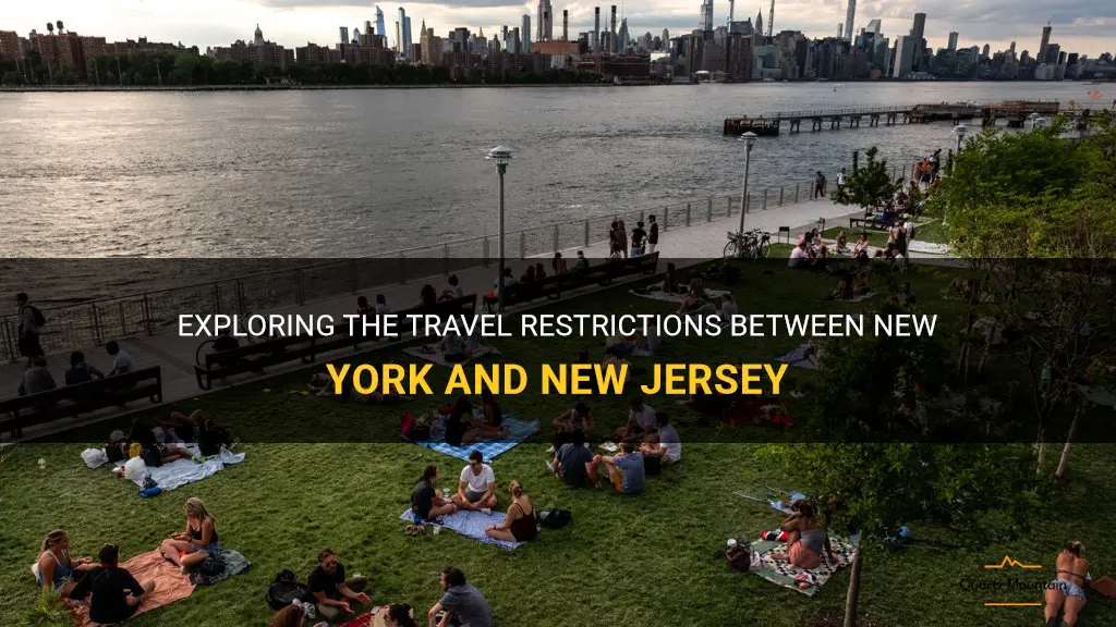 travel restrictions between new york and new jersey