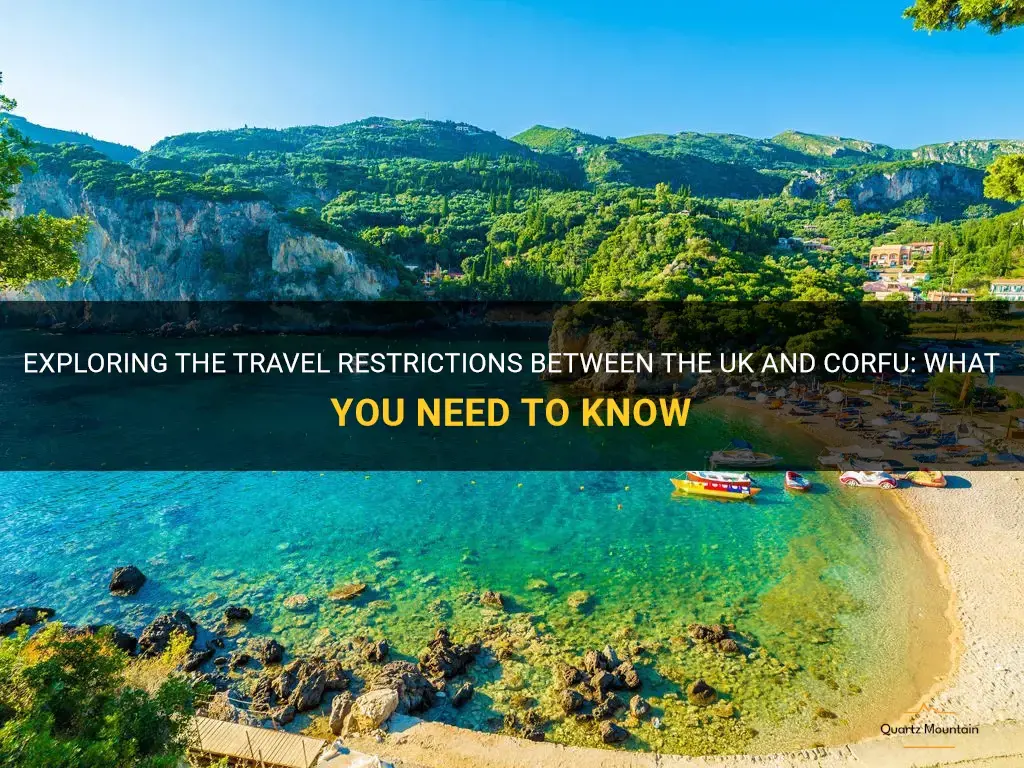 travel restrictions between uk and corfu