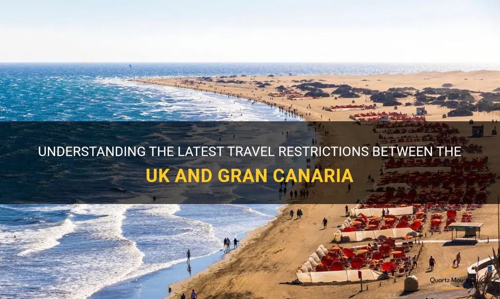 travel restrictions between uk and gran canaria
