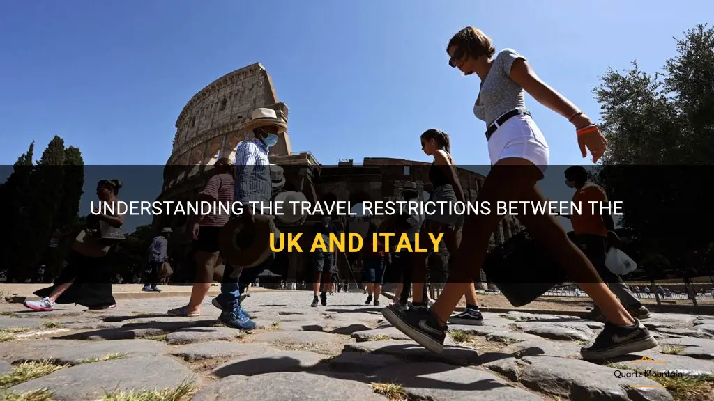 travel restrictions between uk and italy