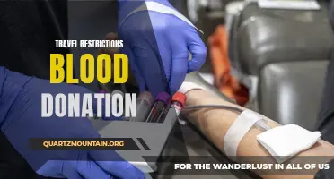 Understanding How Travel Restrictions Impact Blood Donation Efforts