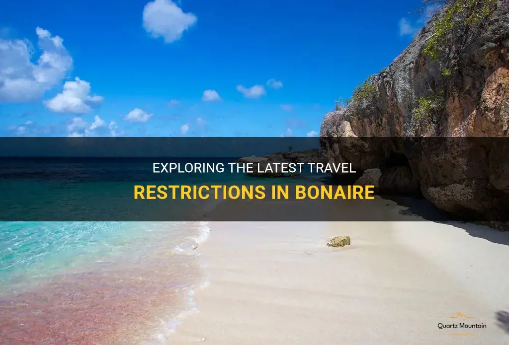 bonaire island travel restrictions