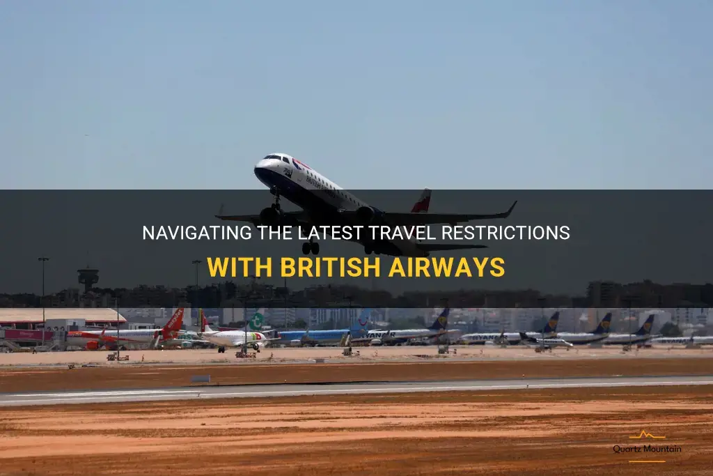 travel restrictions british airways