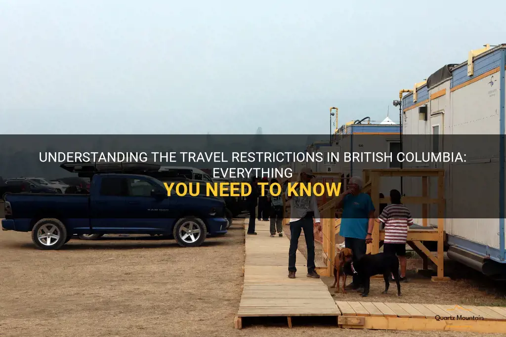 travel restrictions british columbia