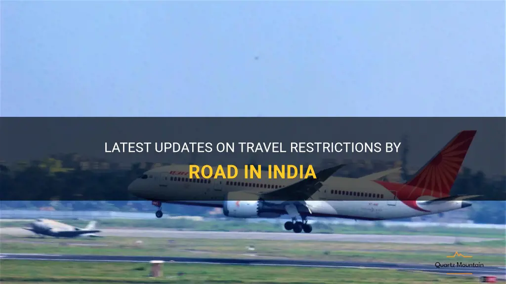 travel restrictions by road in india