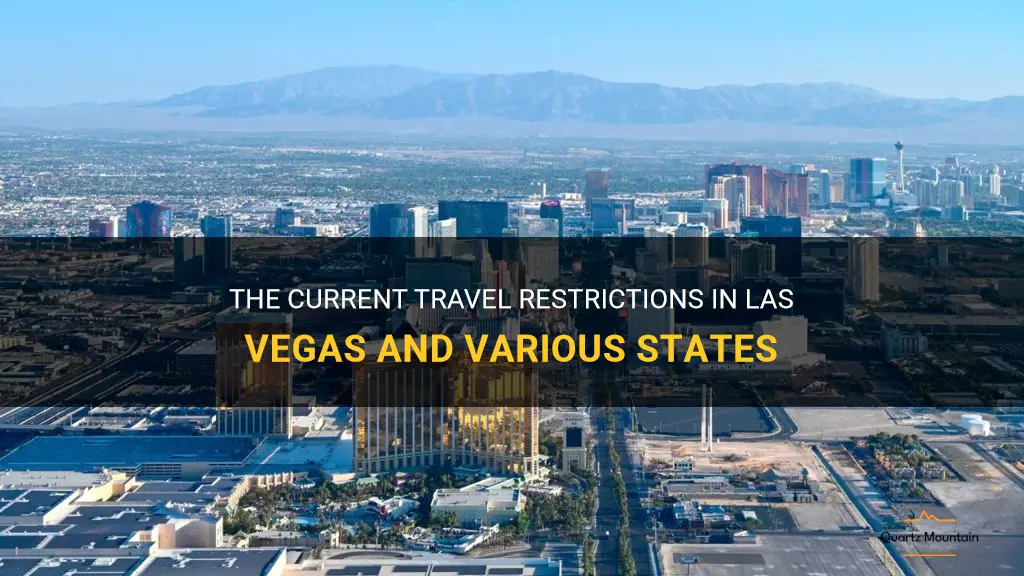 travel restrictions by state las vegas