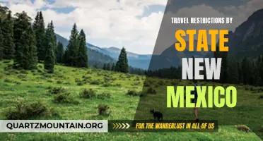 Understanding the Travel Restrictions in New Mexico: A State-by-State Guide