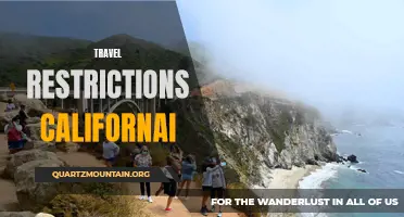 California Travel Restrictions: What You Need to Know