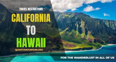Exploring the Options: Travel Restrictions from California to Hawaii