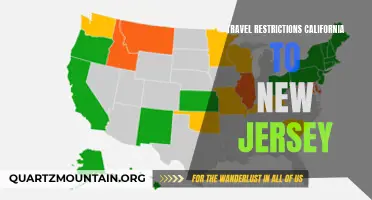 Understanding the Travel Restrictions from California to New Jersey: What You Need to Know