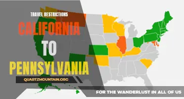 California's Travel Restrictions: What to Know When Traveling to Pennsylvania