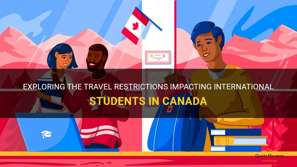 travel restrictions canada for international students