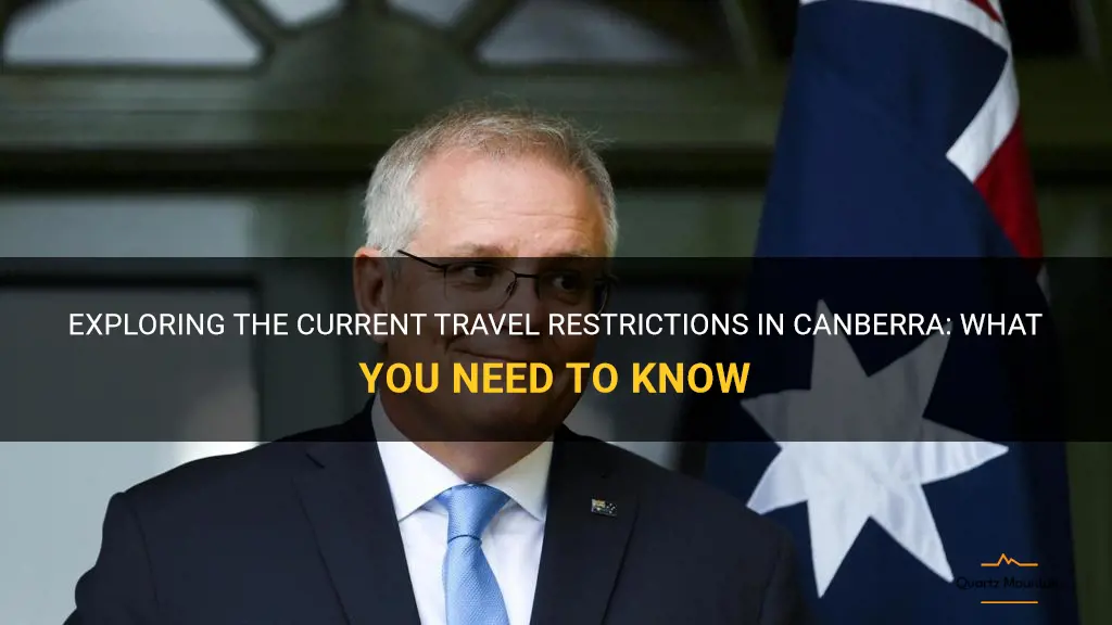 travel restrictions canberra