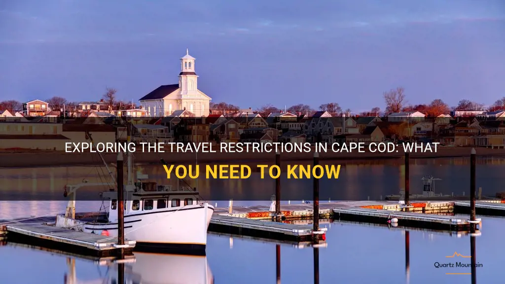 travel restrictions cape cod