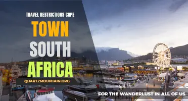 Exploring the Travel Restrictions in Cape Town, South Africa