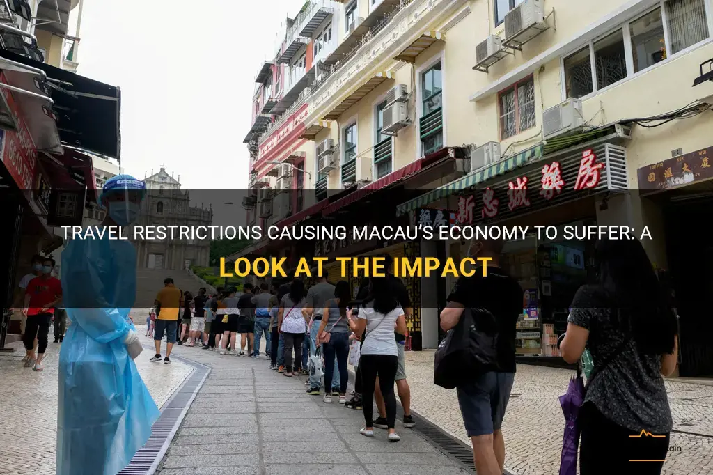 travel restrictions causing macau