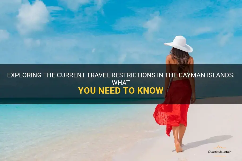 travel restrictions cayman