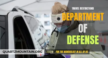 Understanding the Department of Defense's Travel Restrictions: What You Need to Know