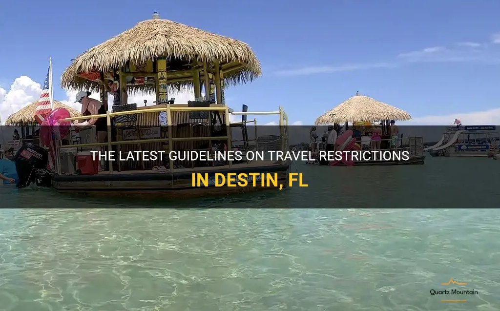 travel restrictions destin fl