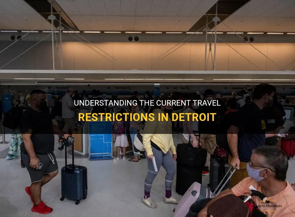 travel restrictions detroit