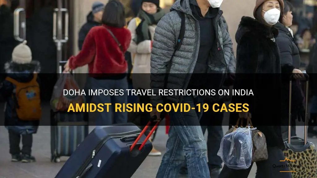 travel restrictions doha from india