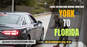 Navigating Travel Restrictions: Driving From New York to Florida