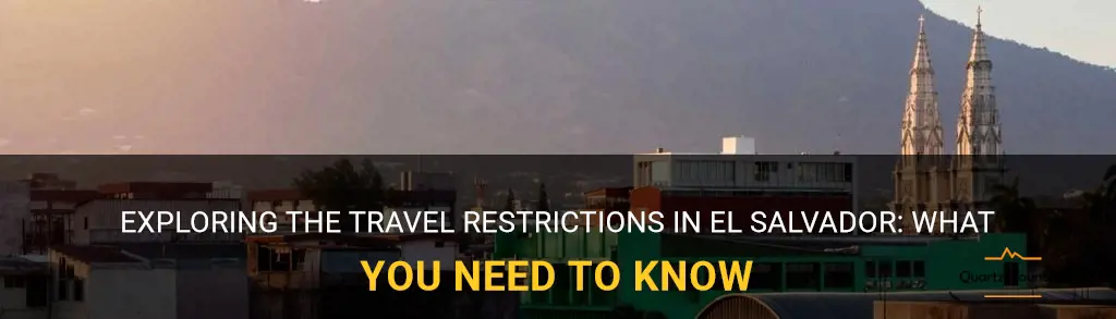 travel restrictions el salvador