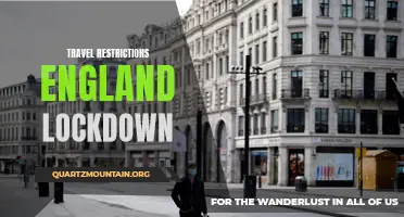 Understanding the Impact of Travel Restrictions during the England Lockdown