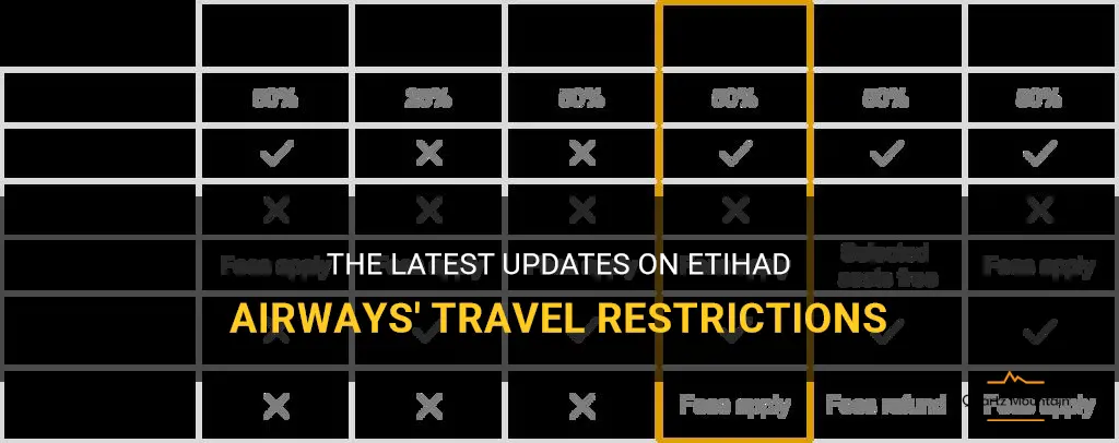 etihad airways travel advisory