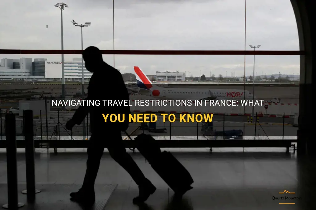 travel restrictions feance
