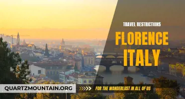 Exploring the Travel Restrictions in Florence, Italy: What You Need to Know
