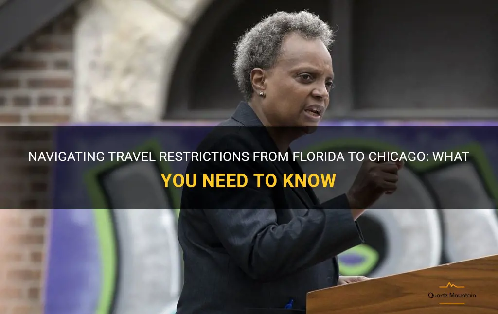travel restrictions florida to chicago