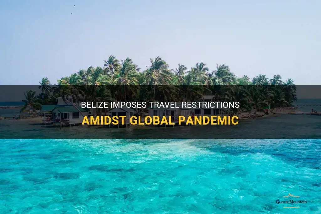 travel restrictions for belize