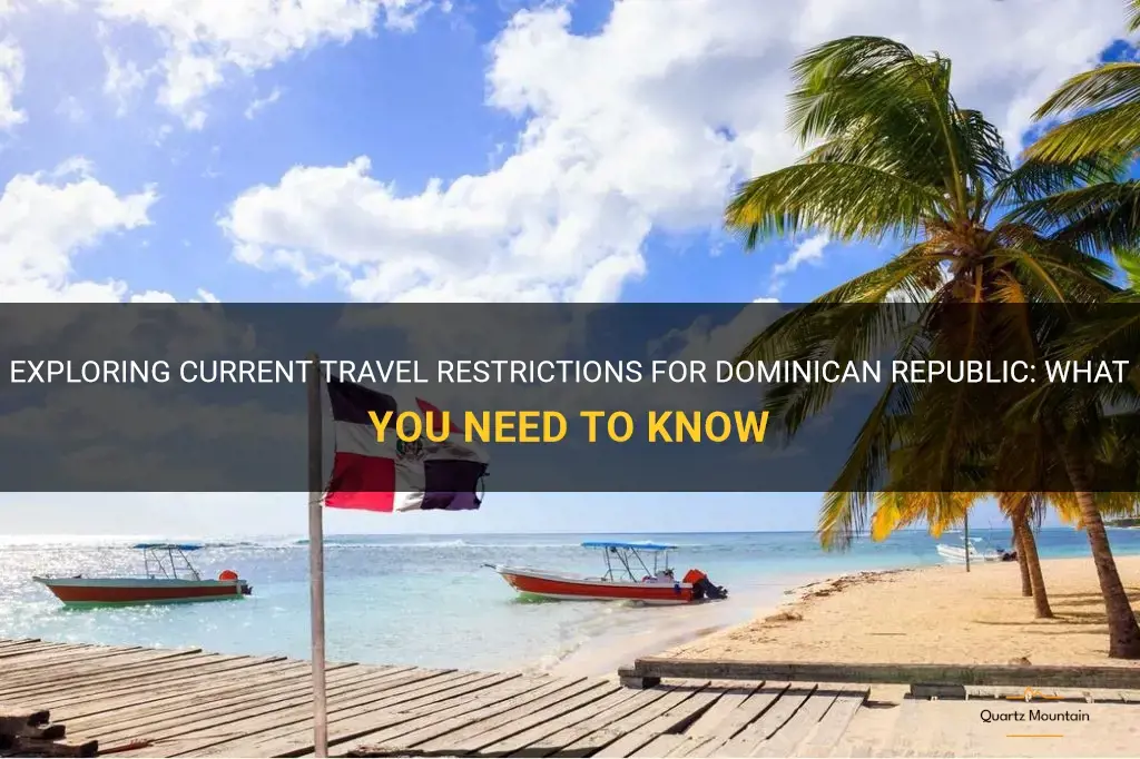 travel restrictions for dominican republic