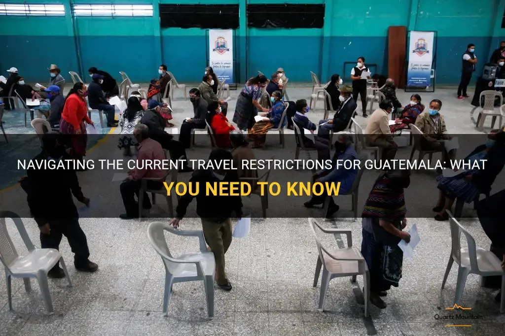 travel restrictions for guatemala