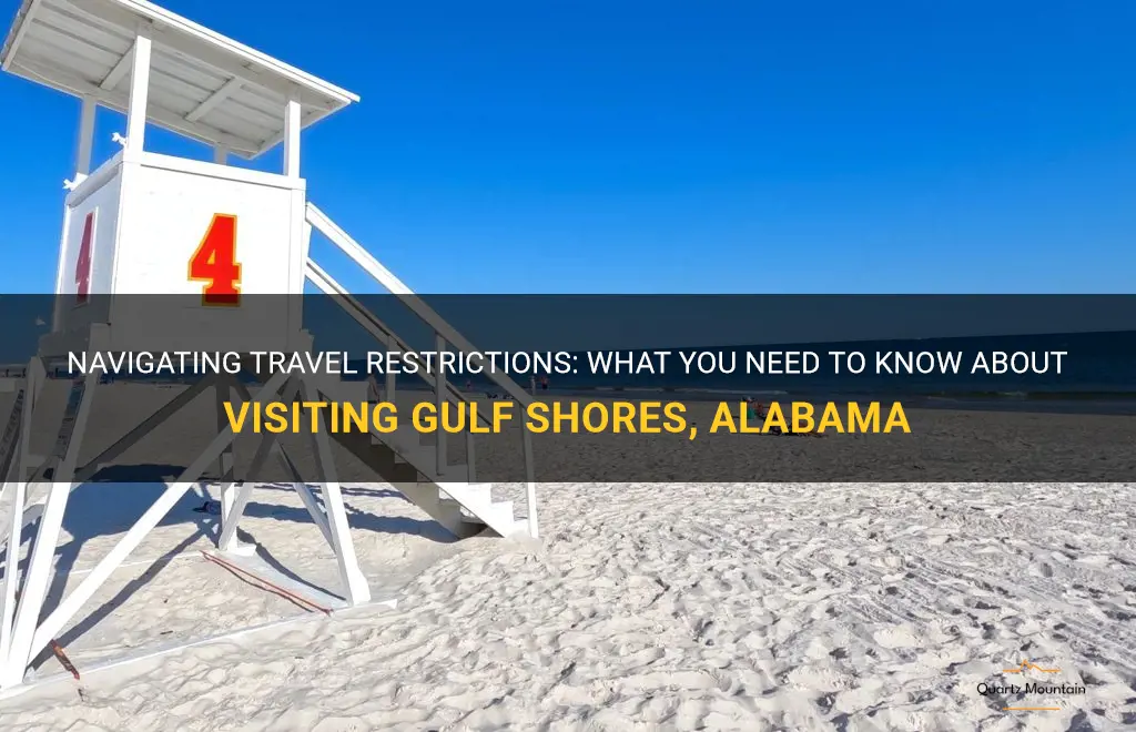travel restrictions for gulf shores alabama