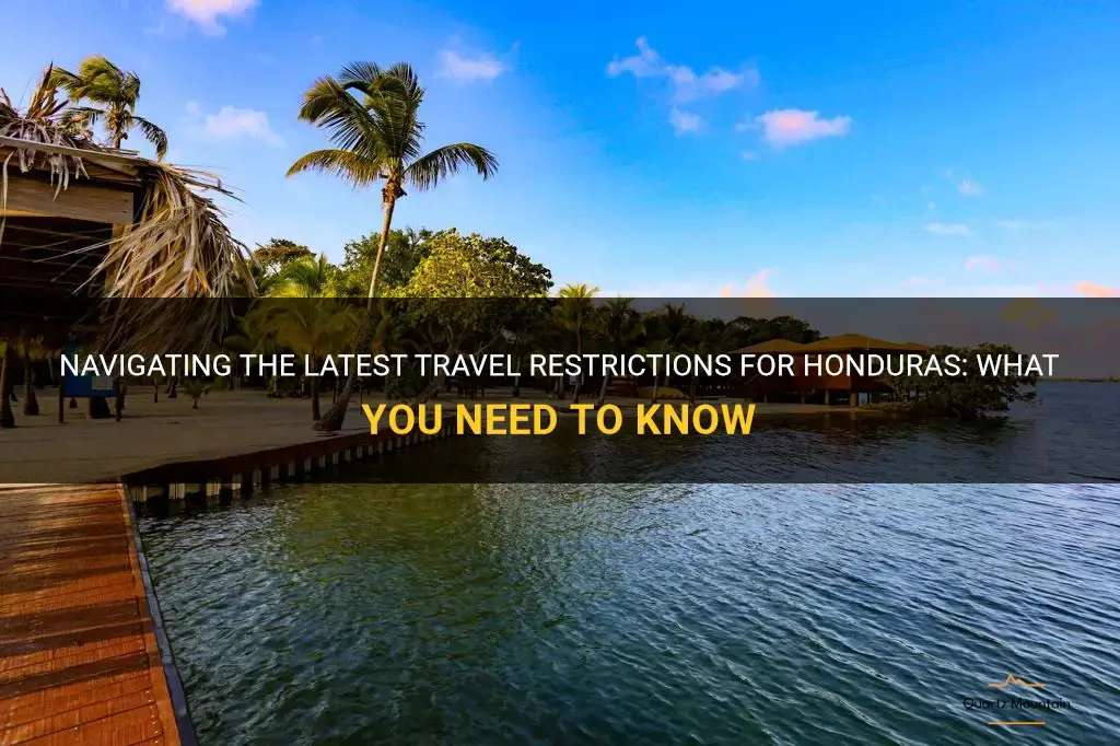 travel restrictions for honduras