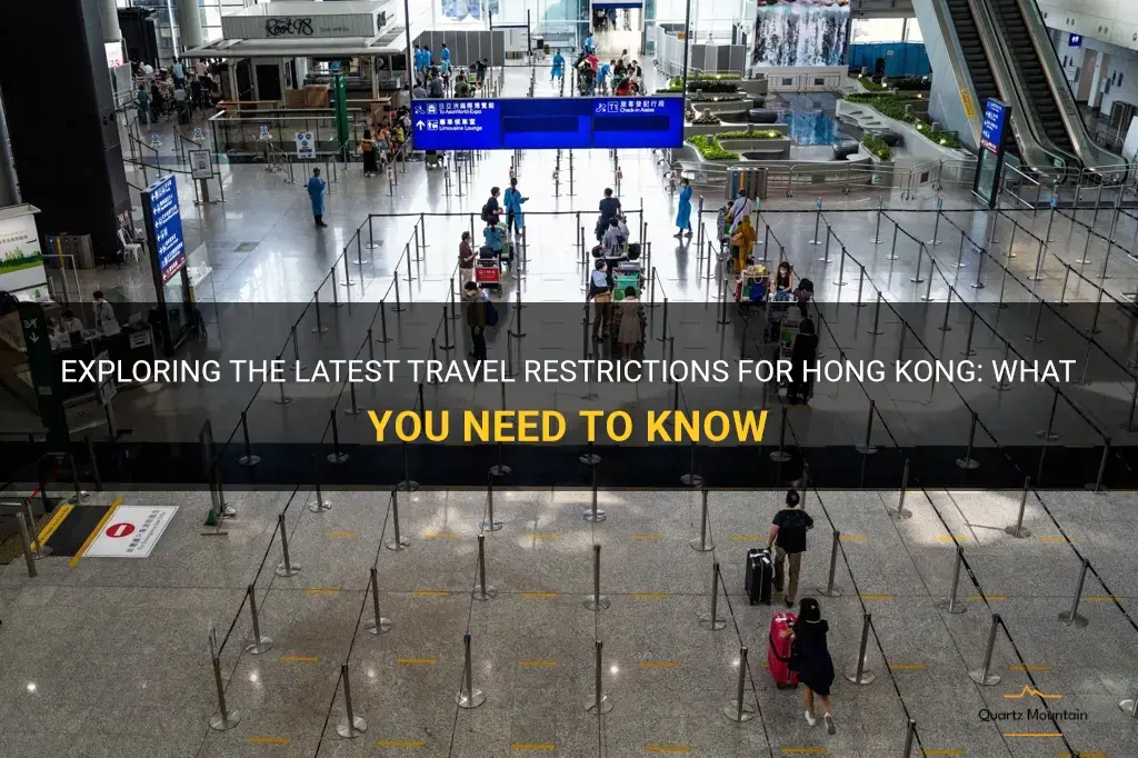 travel restrictions for hong kong