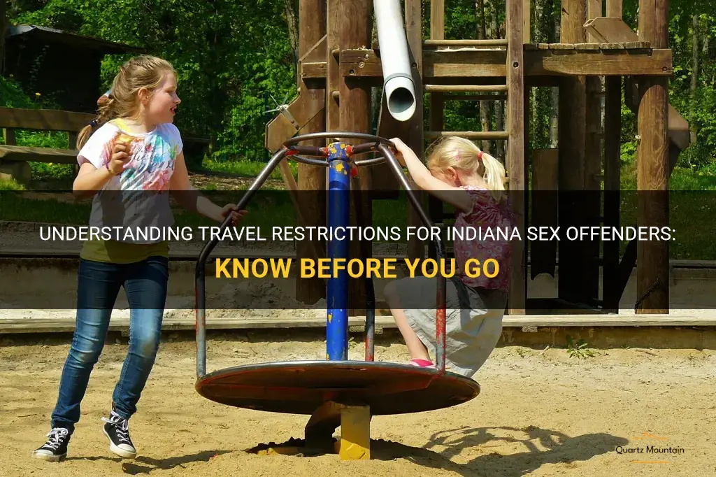 travel restrictions for indiana sex offender