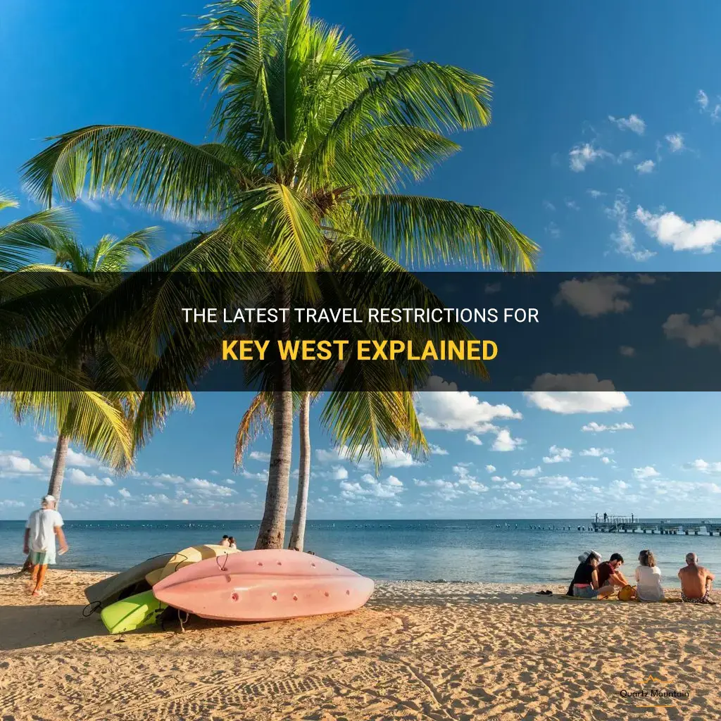 travel restrictions for key west