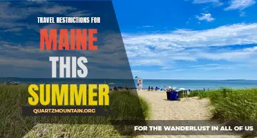 Exploring Maine: Summer Travel Restrictions and Guidelines to Know