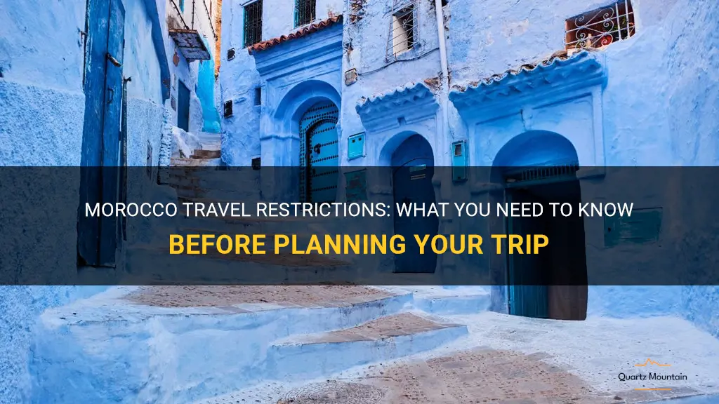 travel restrictions for morocco