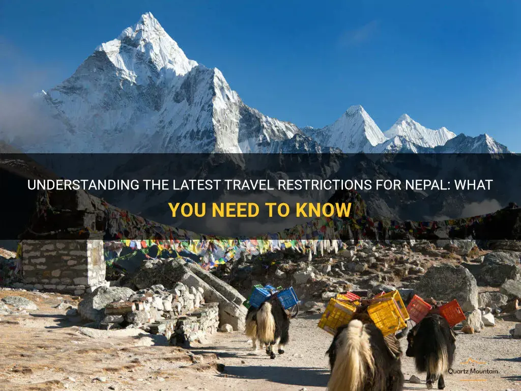 travel restrictions for nepal