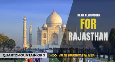 Exploring the Land of Royalty: Understanding the Travel Restrictions in Rajasthan