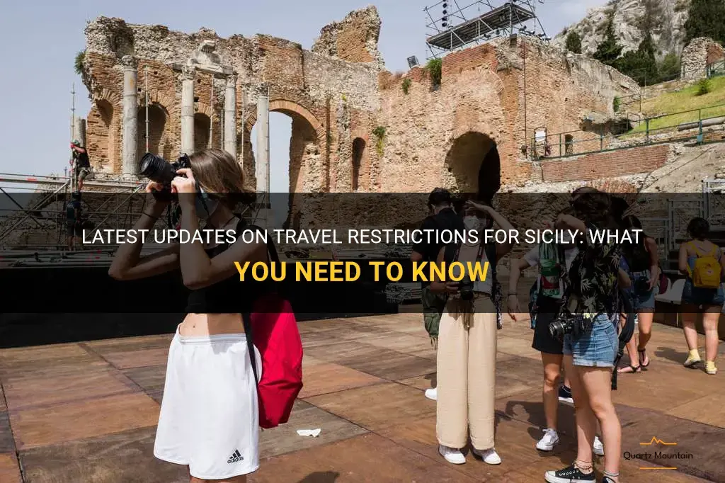 travel restrictions for sicily