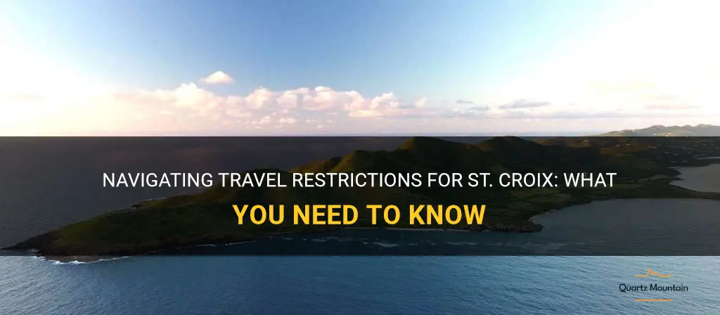 travel restrictions for st croix
