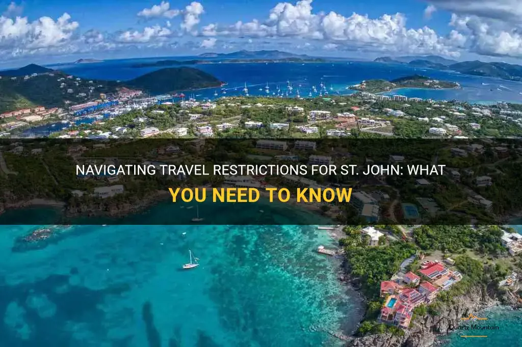 travel restrictions for st john