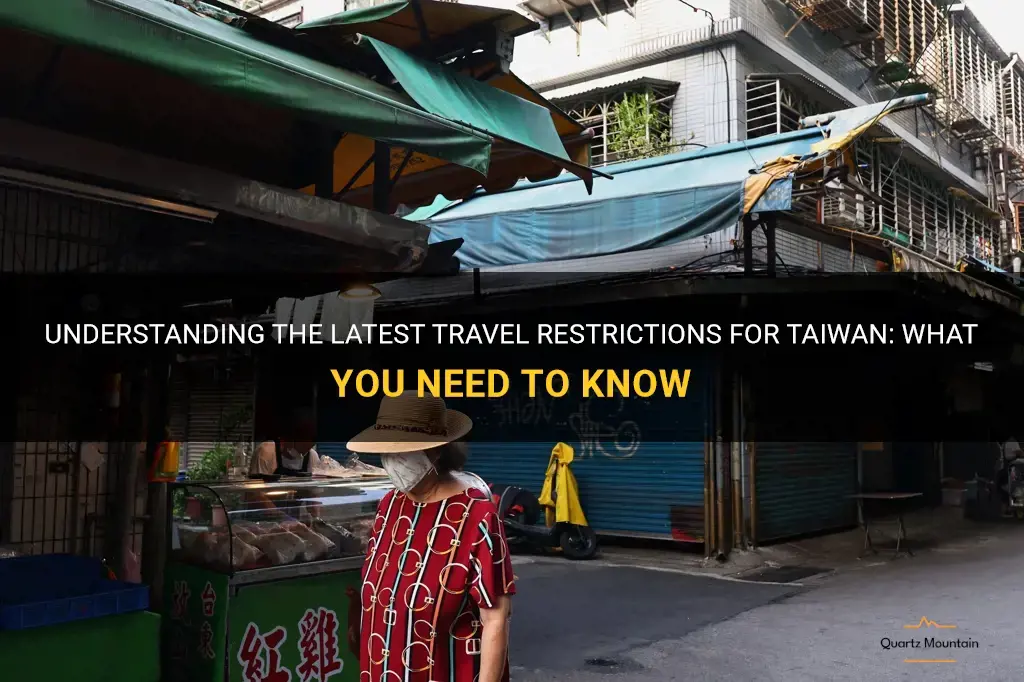 travel restrictions for taiwan