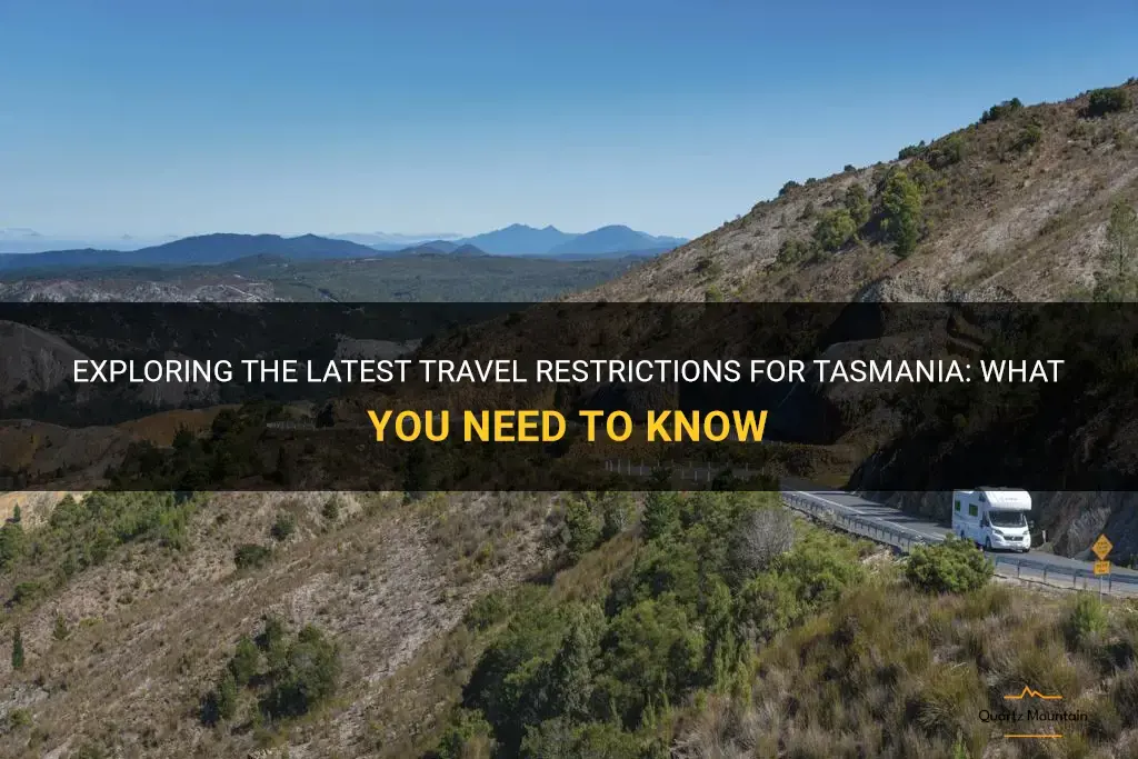 travel restrictions for tasmania