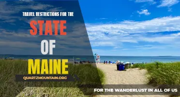 Exploring the Travel Restrictions Imposed on Maine: What Visitors Need to Know